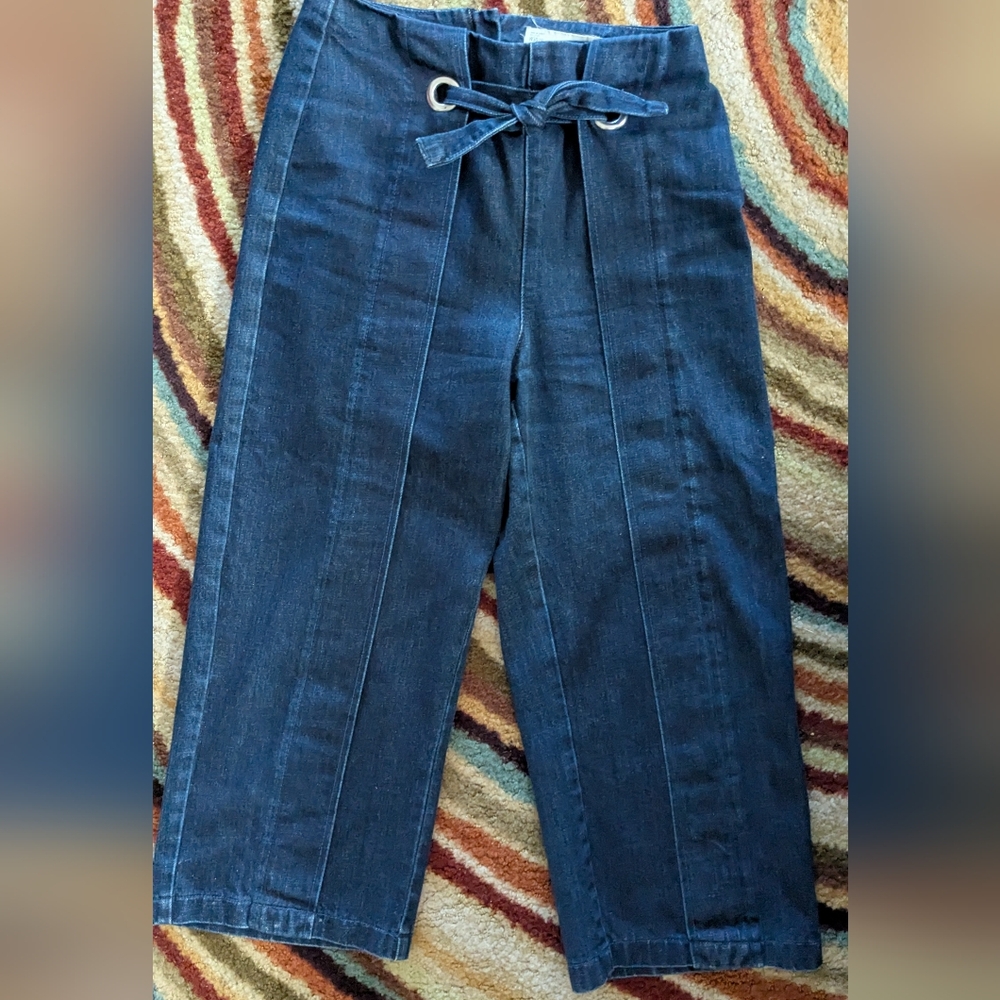 Topshop Wide Leg High Waist Jeans